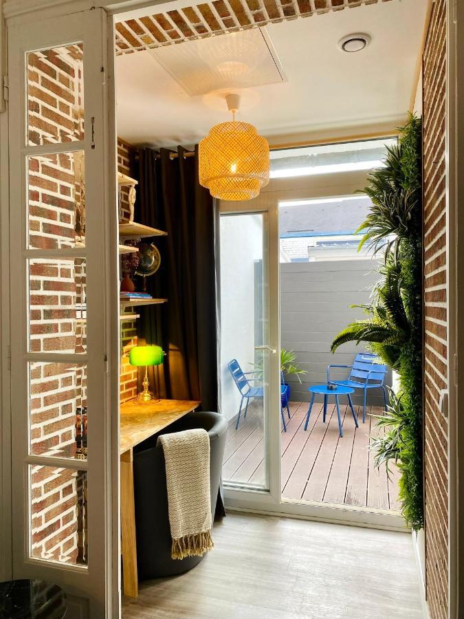 Escale Boheme - Terrasse En Centre-Ville - Gare Amiens Exterior photo